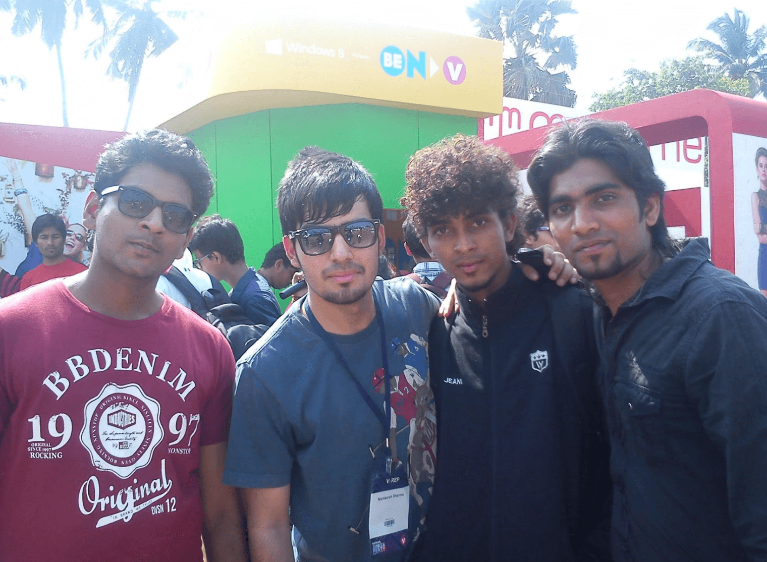 Nishkarsh during internship days